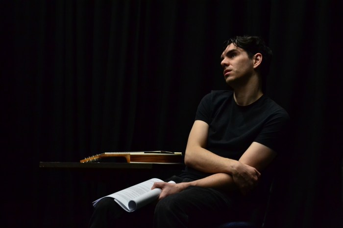 Andrew Bate stars as Roderick Usher in Moth Sanctuary Productions new show Usher: The Unbroken Line, in association with Everyman Theatre Cheltenham. 